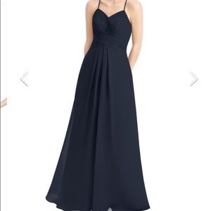 Azazie Cecilia Navy Bridesmaids Dress